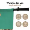 Retro - Jongen - Hond - Rood - Groen Wandkleed katoen klein -sfeer2