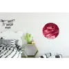 Cocktail - Pink - Luxe Wandcirkel aluminium klein -kinderkamer