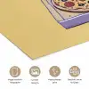 Pizza - Doos - Salami - Illustratie poster papier klein -closeup_NL