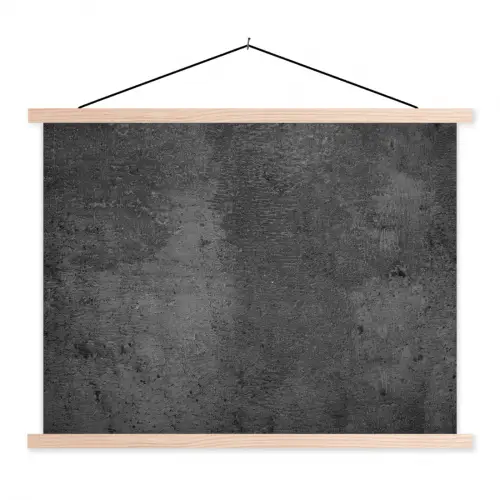 Structuur - Beton - Grijs - Industrieel - Rustiek textielposter latten blank klein -3d