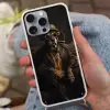 Hond - Sigaar - Hoed - Pak Hoesje iPhone 16 Pro Max met koord klein -sfeer3
