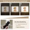 Leeuw - Baby dier Light Box met batterij (Wandlamp kind) middel -USP_dimbaarNL
