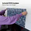 Graniet - Blauw - Koel Inductie beschemer met haakjes klein 777 -ky-ophangen-nl
