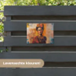 Portret - Sieraden - Schilderachtig tuinposter los doek klein -sfeer3