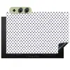 Anker - Hart - Blauw - Wit Inductie beschemer met haakjes klein 777 -3d