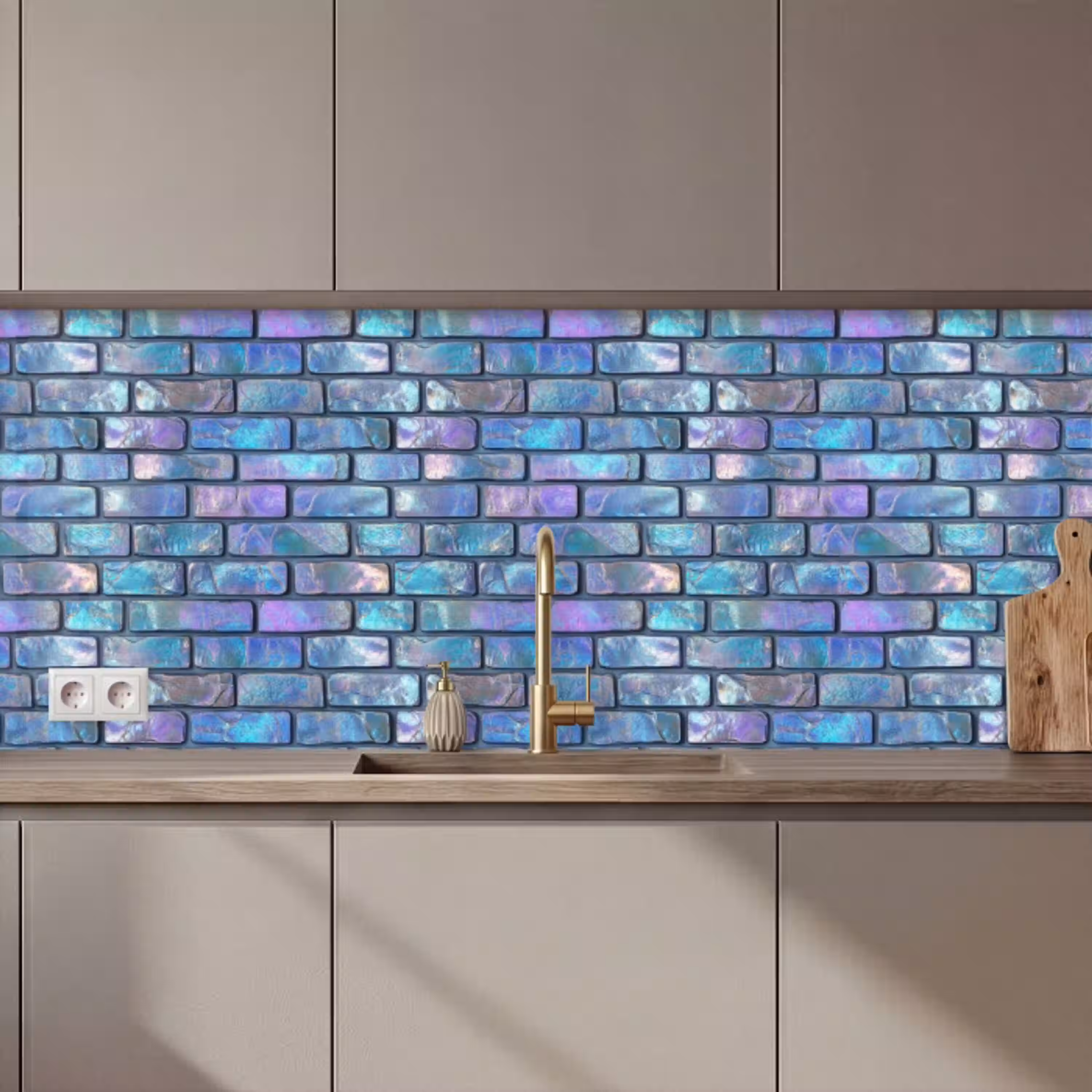 Muur - Iriserende - Kleuren keuken achterwand 2 middel 871 zz_3dshopping