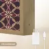 Symmetrisch - Tegel - Burgundy Light Box met batterij (Wandlamp) middel 907 -USP_websiteoplaadbaarNL