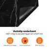 Zwart - Marmer Inductie beschermer vinyl 3mm klein -zzzzzzz-td-onderkant