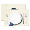 Illustratie - Blauw - Vogel Placemat vinyl groot -zzsfeer2_Kitchenyeah-website