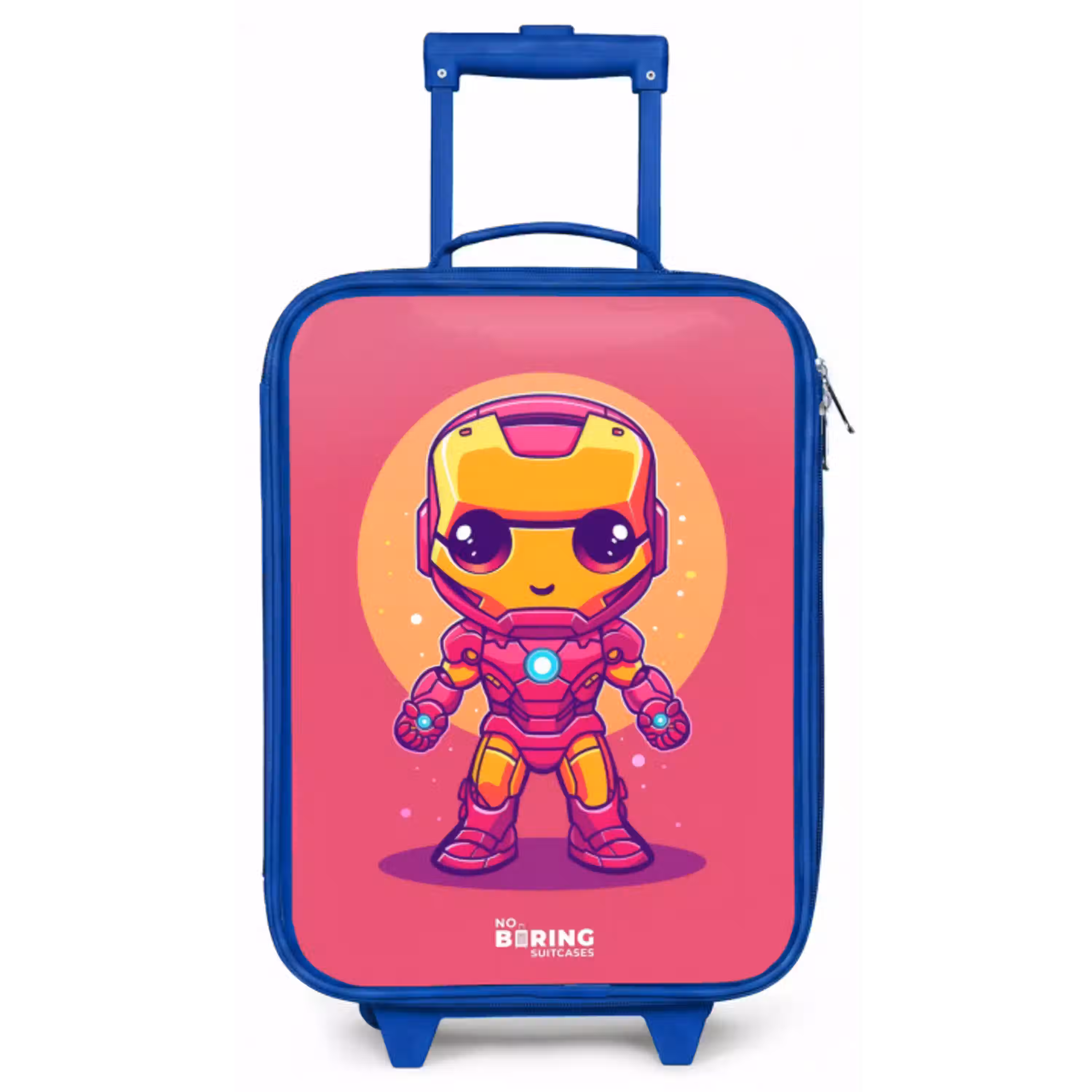 Roze ranger Kinderkoffer - Blauw klein -zz3dotto