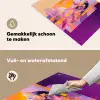 Abstract - Portret - Vrouw - Kleurrijk Inductie beschemer met haakjes klein -ky-schoon-nl