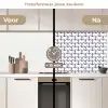 Oceaan - Anker - Blauw - Wit keuken achterwand 2 middel 871 -voor-na2_NL