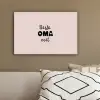 Quotes - Oma - Beste oma ooit - Spreuken canvas 2cm klein -sfeer3