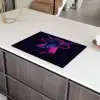 Stier - Neon - Zwart - Kleur Inductie beschermer vinyl 3mm klein -sfeer8