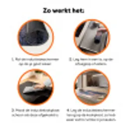 Bos - Bergen - Goud - Winter - Warm Inductie beschermer vinyl 3mm klein -zzzzzzz-td-werking