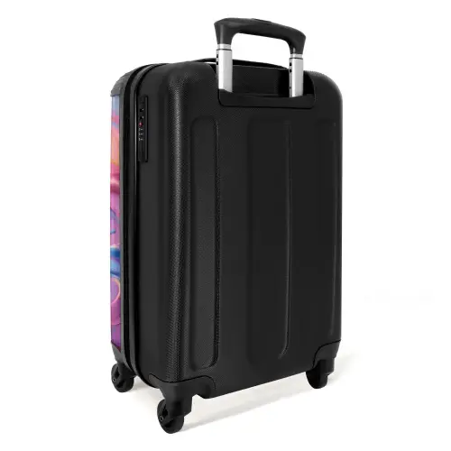 Pastel swirl NBS - Handbagage koffer - Unisex middel -achterkant
