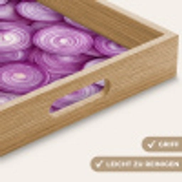 Paars - Uien - Close up Dienblad Rechthoek middel -USP_HandgreepDE