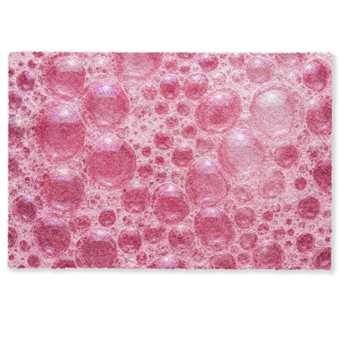 Roze - Schuim - Bubbels Deurmat klein -zkaufland3d