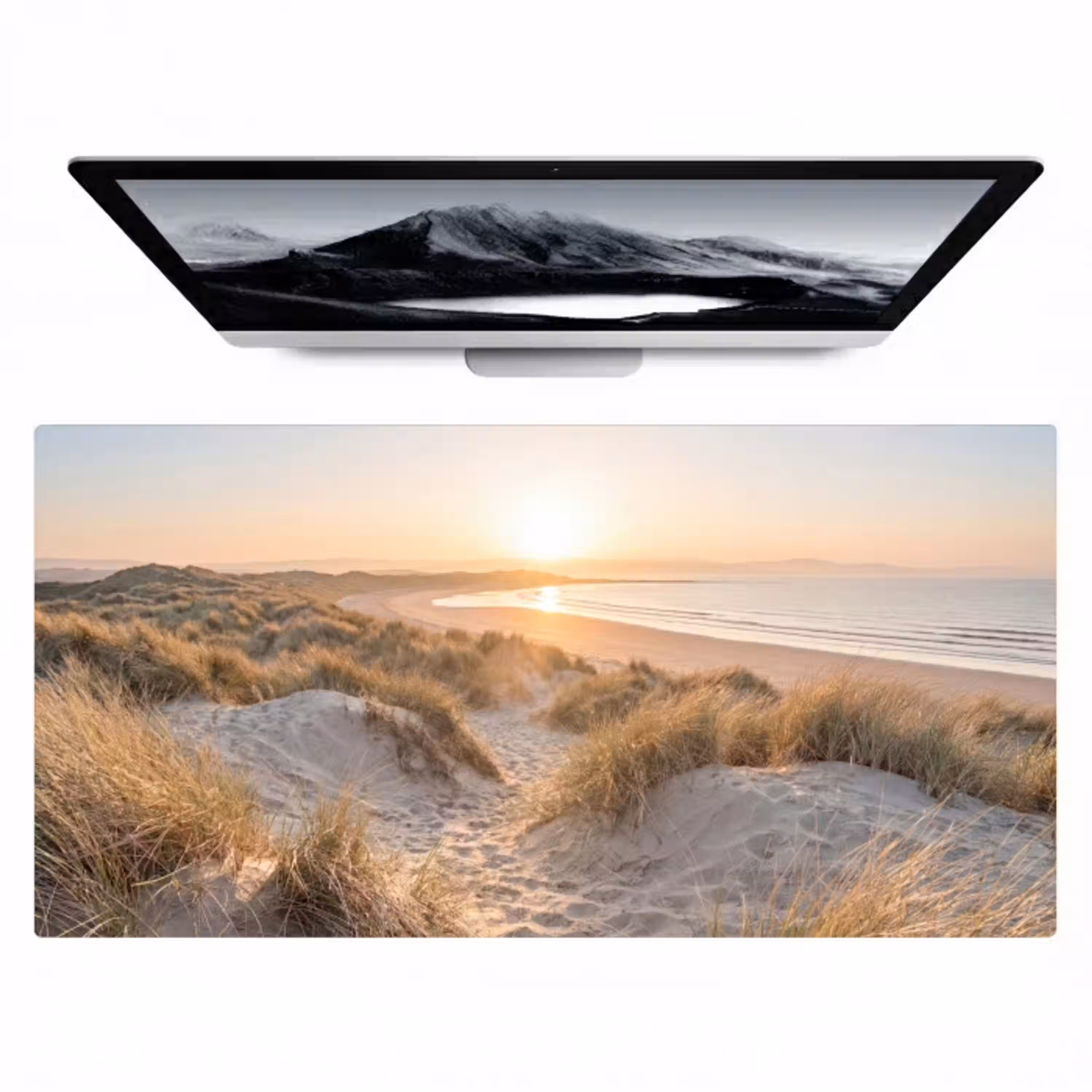 Duinen - Strand - Zee Muismat XXL klein -zzz3d