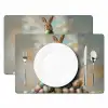 Konijn - Eieren - Kleurrijk Placemat vinyl groot -zzsfeer2_Kitchenyeah-website