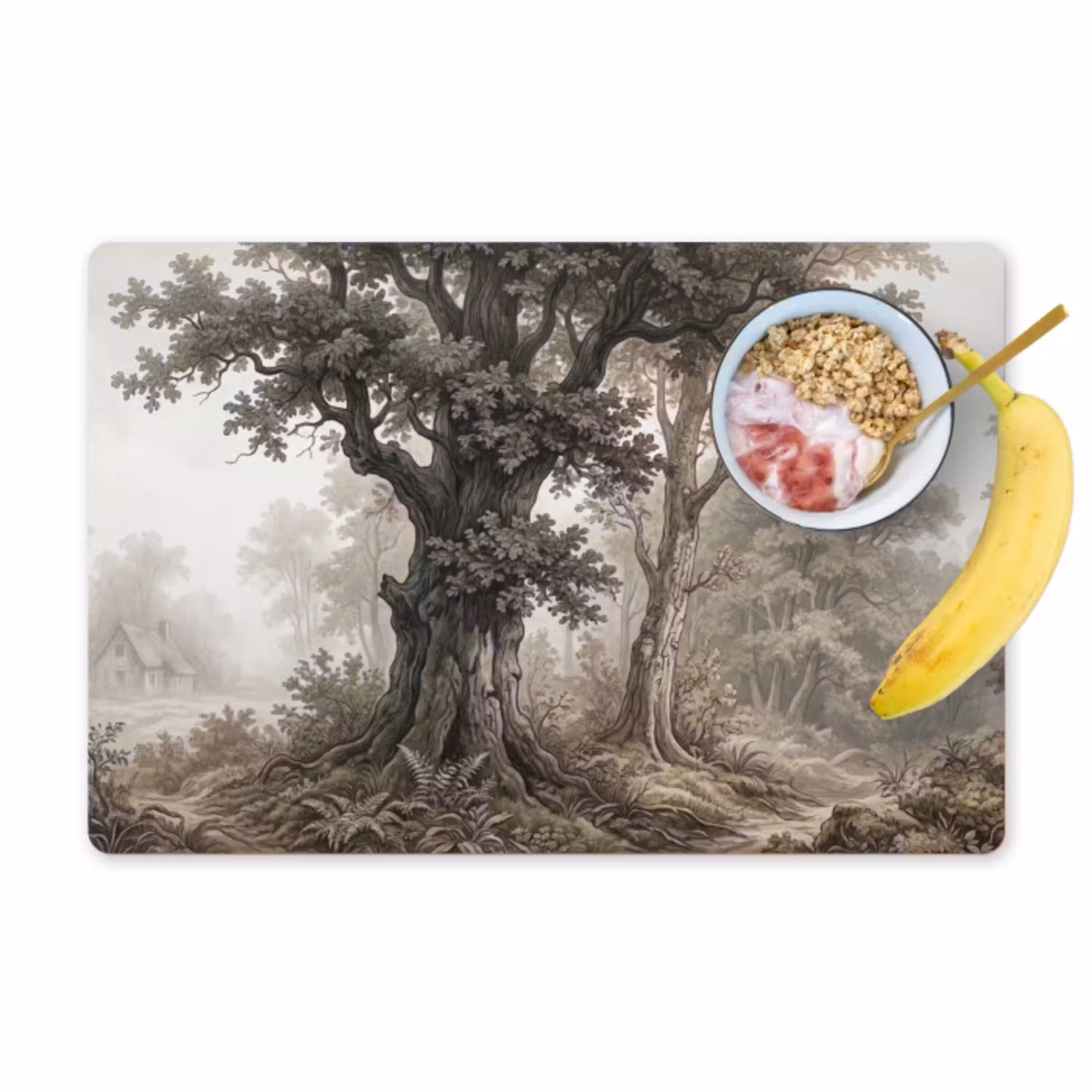 Natuur - Bos - Eik Placemat vinyl groot -zzzproduct_Kitchenyeah-website