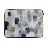 Abstract - Goud - Vormen laptophoes neopreen klein -3d