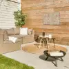 Classic - Pink - Mint Tuinposter op houten frame 2 cm dik klein 845 -sfeer2