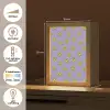 Kiwi - Patroon - Paars Light Box met kabel (Tafellamp) klein 925 -USP_NL