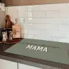 Spreuken - Quotes Jij bent de allerliefste Mama - Moederdag - Moeder cadeautje Inductie beschermer vinyl 3mm klein -sfeer3