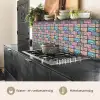 Parelmoerig - Bakstenen - Muur keuken achterwand 2 middel 871 -usp_NL