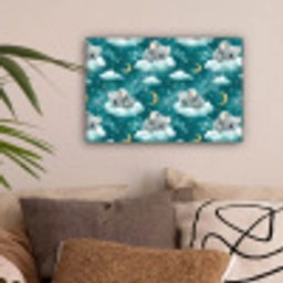 Koala's - Betoverend - Blauw canvas 2cm klein 34 -sfeer1