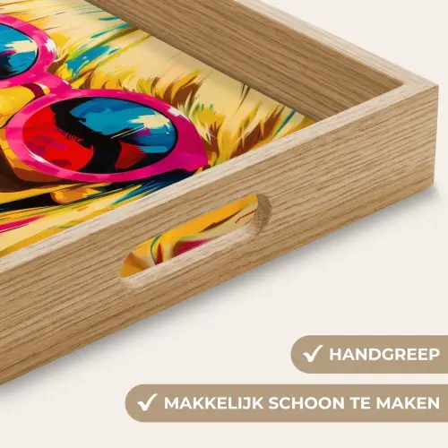 Zonnebril - Roze - Vrouw - Rietje Dienblad Rechthoek middel -USP_HandgreepNL