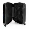 Snowboarder met graffiti NBS - Handbagage koffer - Kinderen Unisex middel -binnenkant