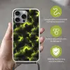 Geel - Storm - Wolken Hoesje iPhone 16 Pro Max met koord klein 804 -sfeer2_NL