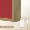 Big titties small heart - Rood - Hart Light Box met batterij (Wandlamp) middel -USP_websiteoplaadbaarDE