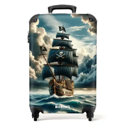 Duistere diamant NBS - Handbagage koffer - Unisex middel -productfoto_recht