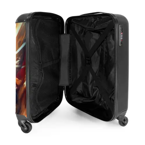 Gerard goldstar NBS - Handbagage koffer - Kinderen Unisex middel -binnenkant