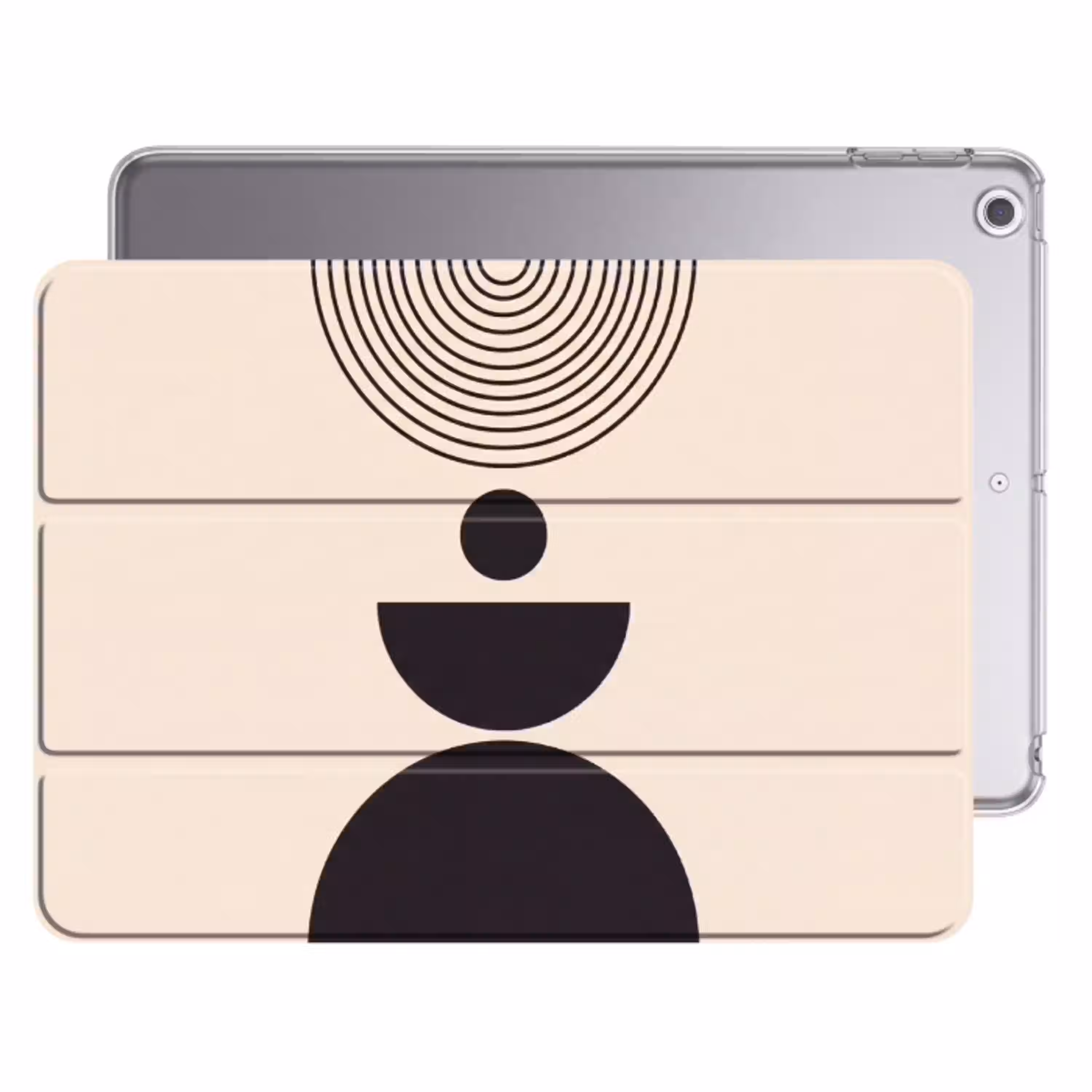 Geometrische balans - Kunst Apple iPad 2017 middel -threedimensional_3d_global