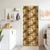 Geometrisch - Tegels - Goud deurposter klein 289 -sfeer5