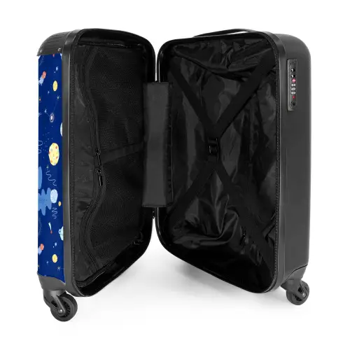 Melkwegmagie NBS - Handbagage koffer - Kinderen Unisex middel -binnenkant