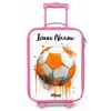 Voetbalvibes - Verf - Oranje Kinderkoffer - Roze klein -zz3dotto