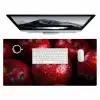 Rood - Appels - Fruit Muismat XXL klein -3d
