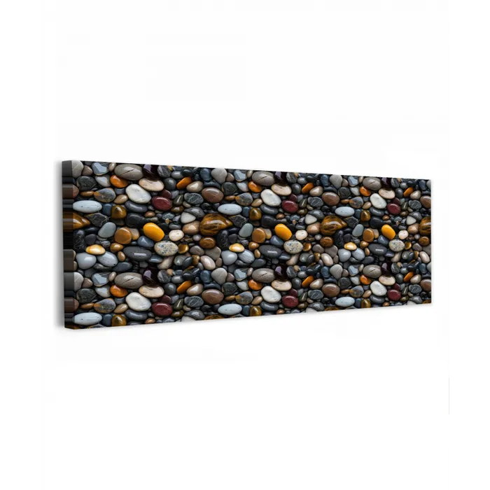 Geel - Kiezels - Glad canvas 2cm klein 828 -z3d