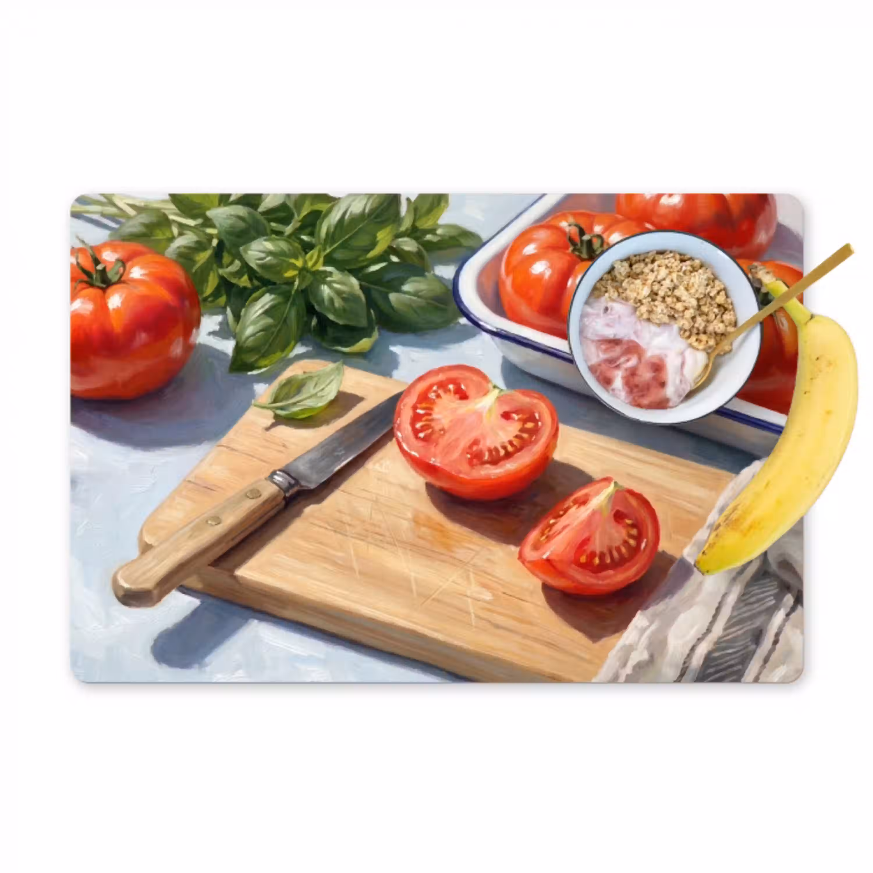 Eten - Keuken - Ingrediënten - Stillleven - Rood Placemat vinyl groot -zzzproduct_Kitchenyeah-website