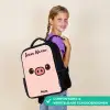 Kawai - Varken - Roze Rugzak - Zwart middel -sfeer6_NL