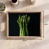 Asperges - Felgroen Dienblad Rechthoek middel -USP_Formaat