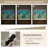 Pauw - Cirkels - Blauw Light Box met batterij (Wandlamp) middel -USP_dimbaarNL