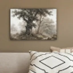 Natuur - Bos - Eik canvas 2cm klein -sfeer3