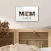 Mem - Lettercollage plexiglas 5mm klein -sfeer4