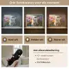 Puppy - Bloemen - Planten - Natuur - Husky Light Box met batterij (Wandlamp kind) middel -USP_lichtkleurNL